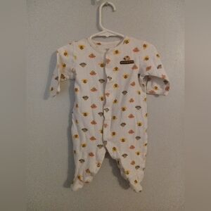 Carter's My First Thanksgiving Kids 6 Mo Footies One Piece